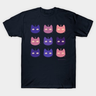 9 Sunset Kitty by Sunnie Meowtlu T-Shirt